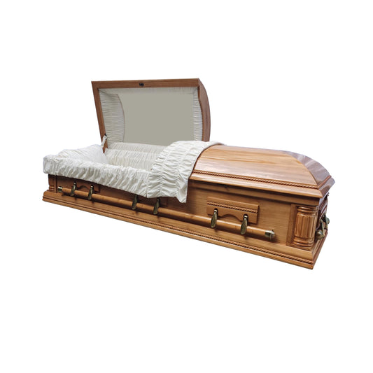 Half Clear Top Casket