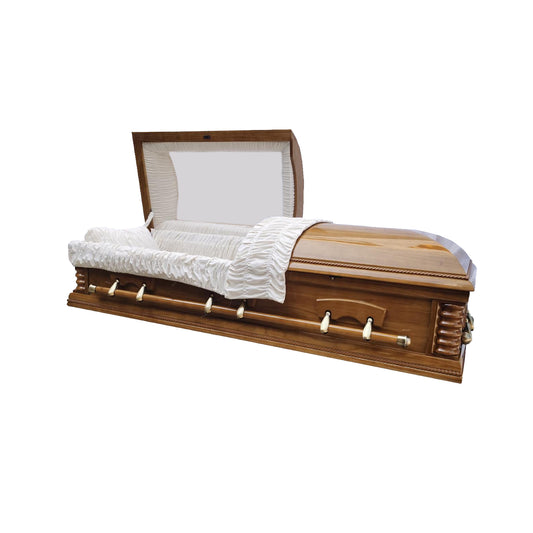 Half Clear Top Casket