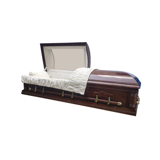 Half Clear Top Casket