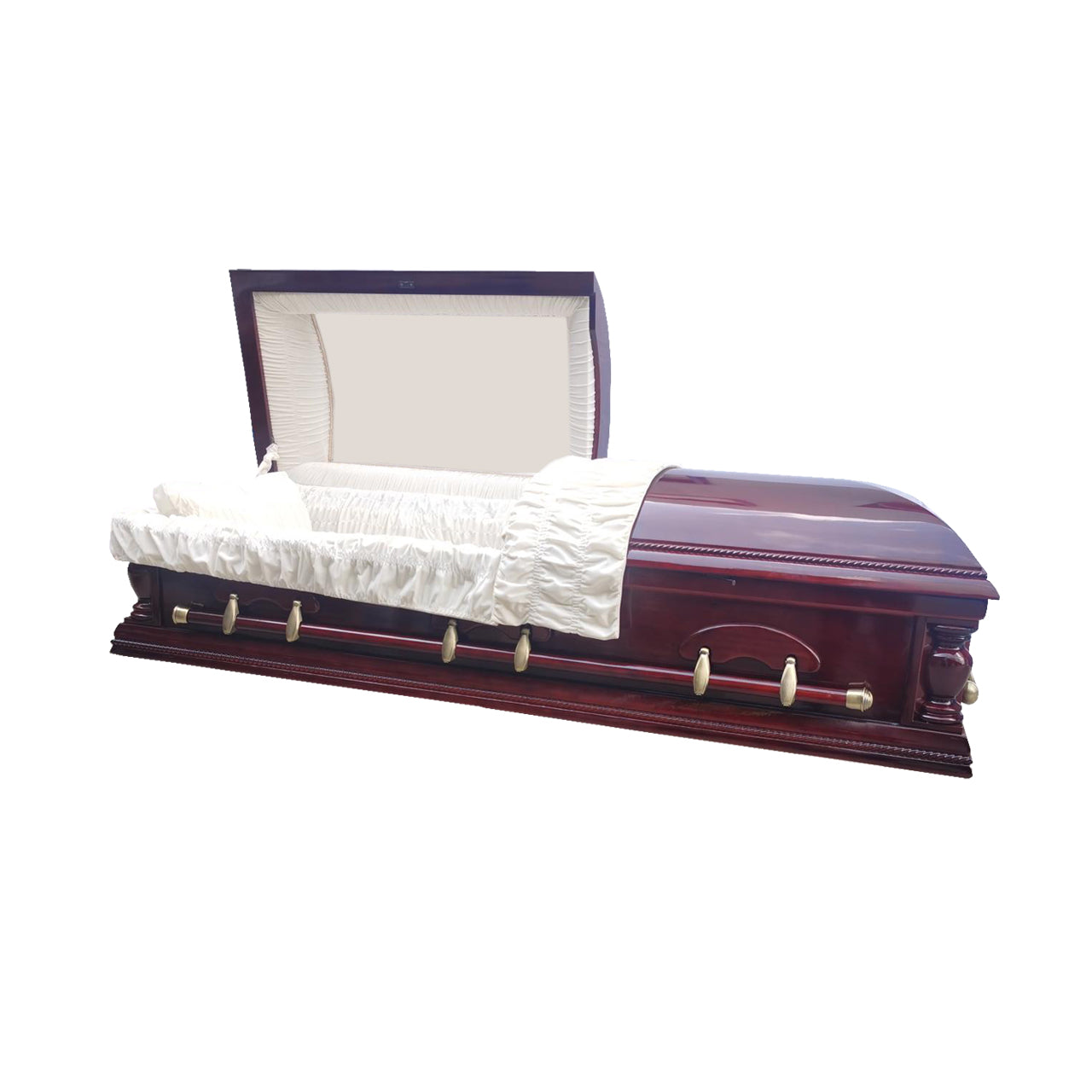 Half Clear Top Casket