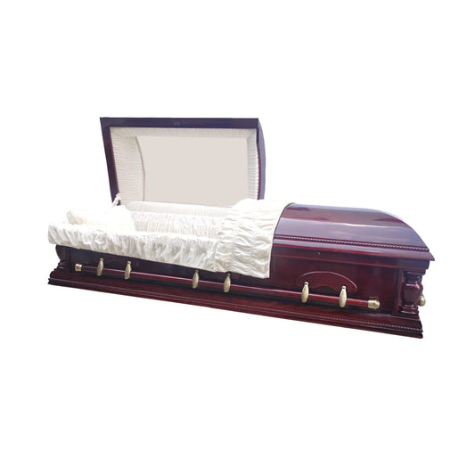 Half Clear Top Casket