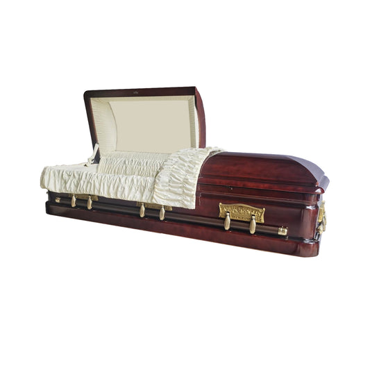 Half Clear Top Casket
